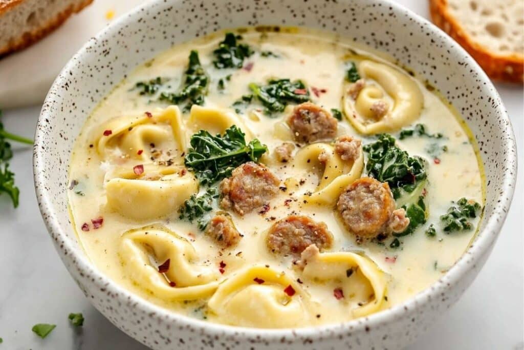 Sausage Tortellini Soup recipe