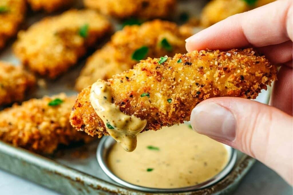 Garlic Parmesan Chicken Tenders Recipe