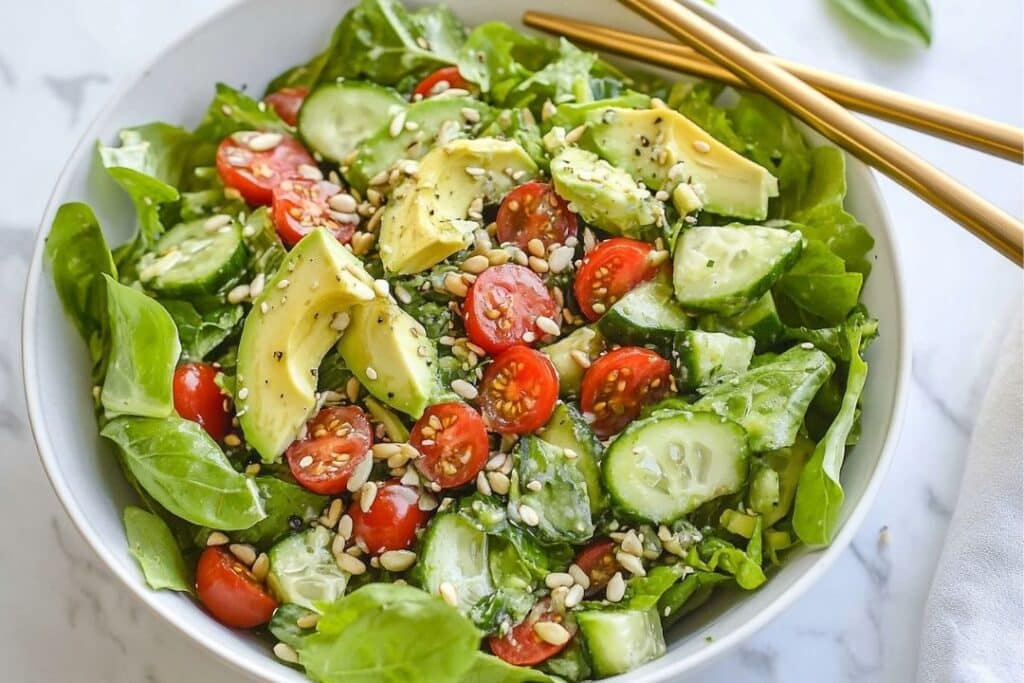 The Most Bomb Green Goddess Salad Recipe