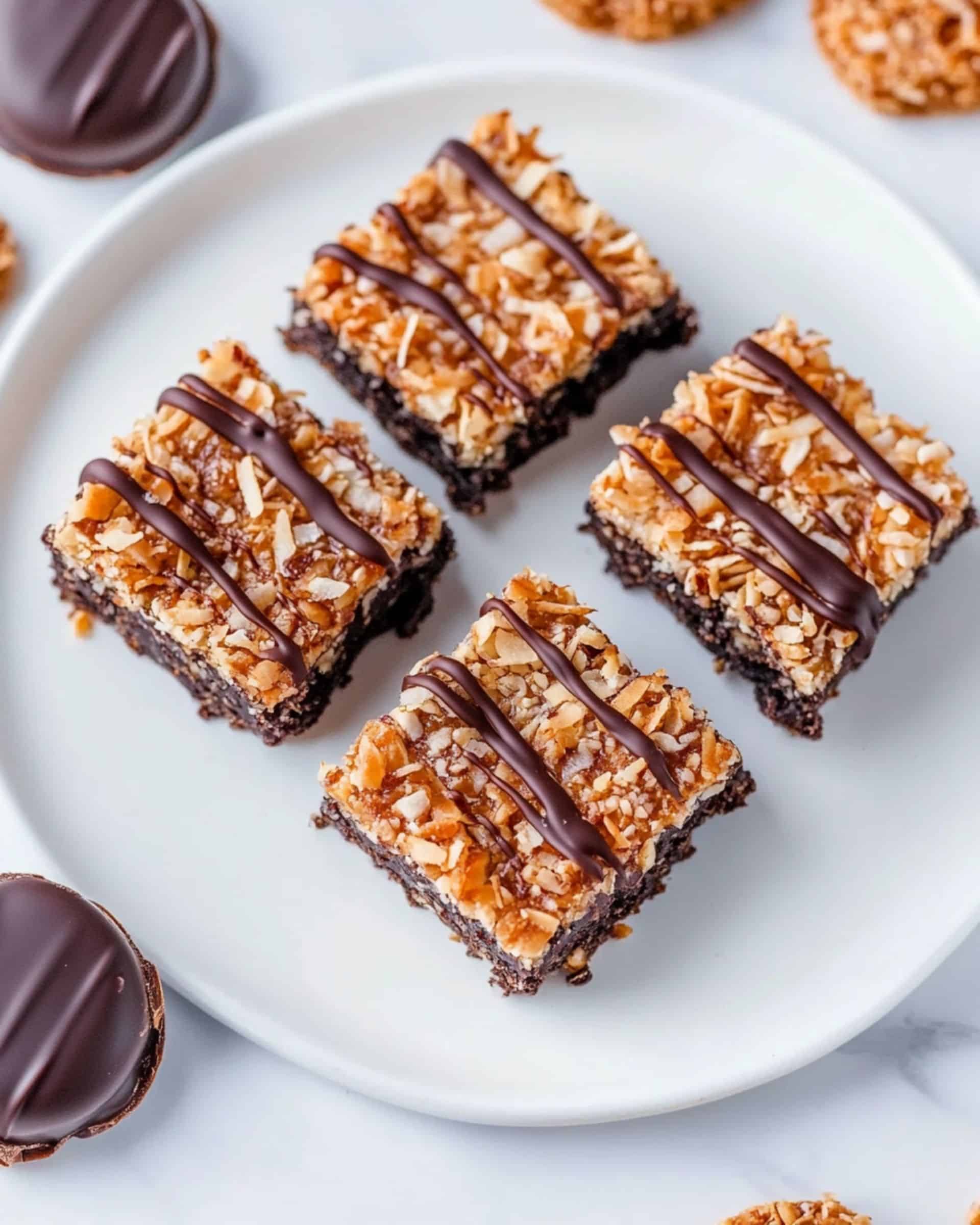 Samoa Brownies Recipe