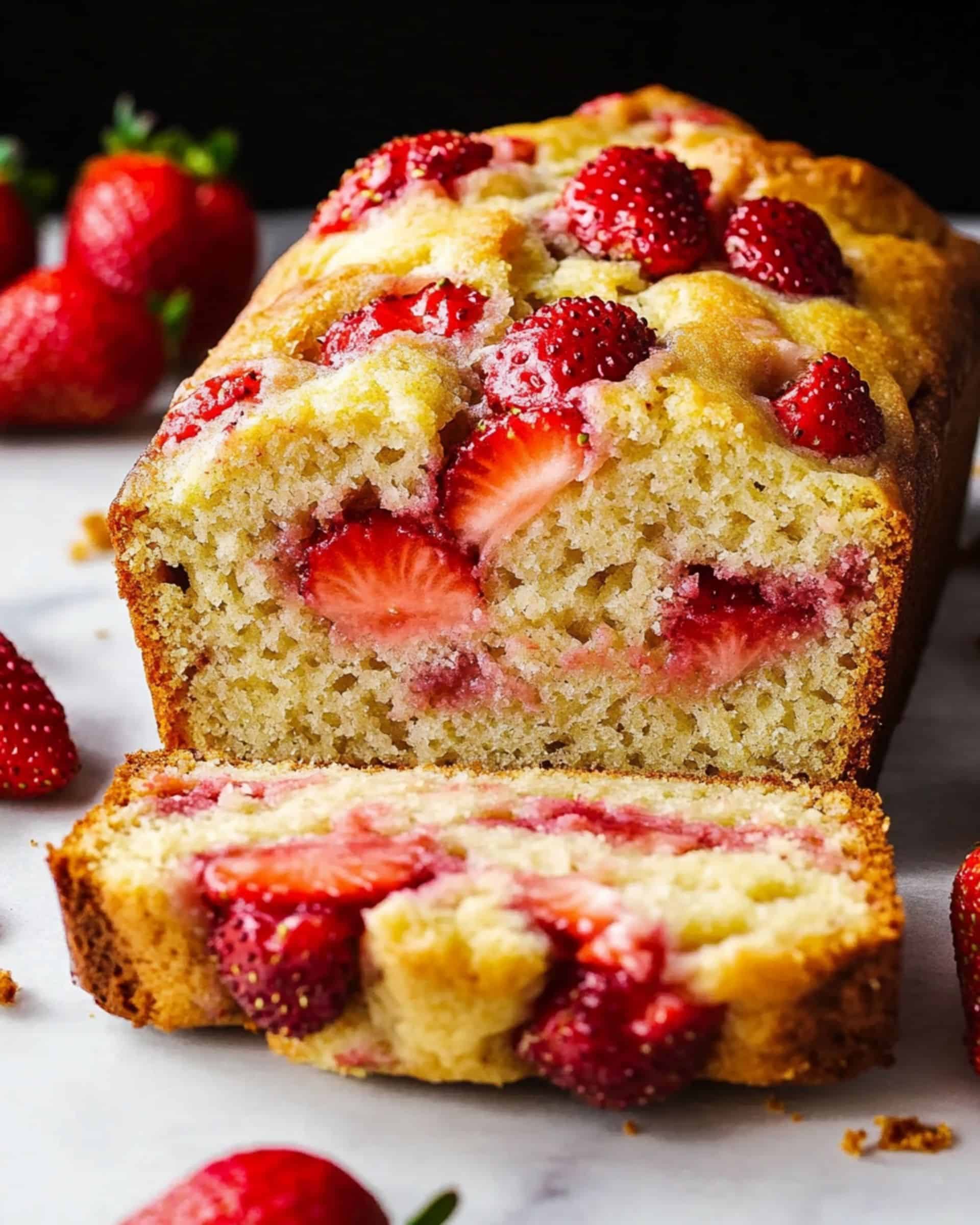 Strawberry Lemonade Quick Bread Recipe