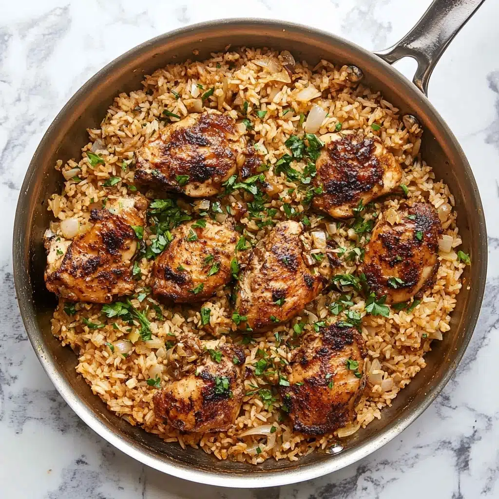 One Pot Chicken and Rice Recipe - Recipe Image