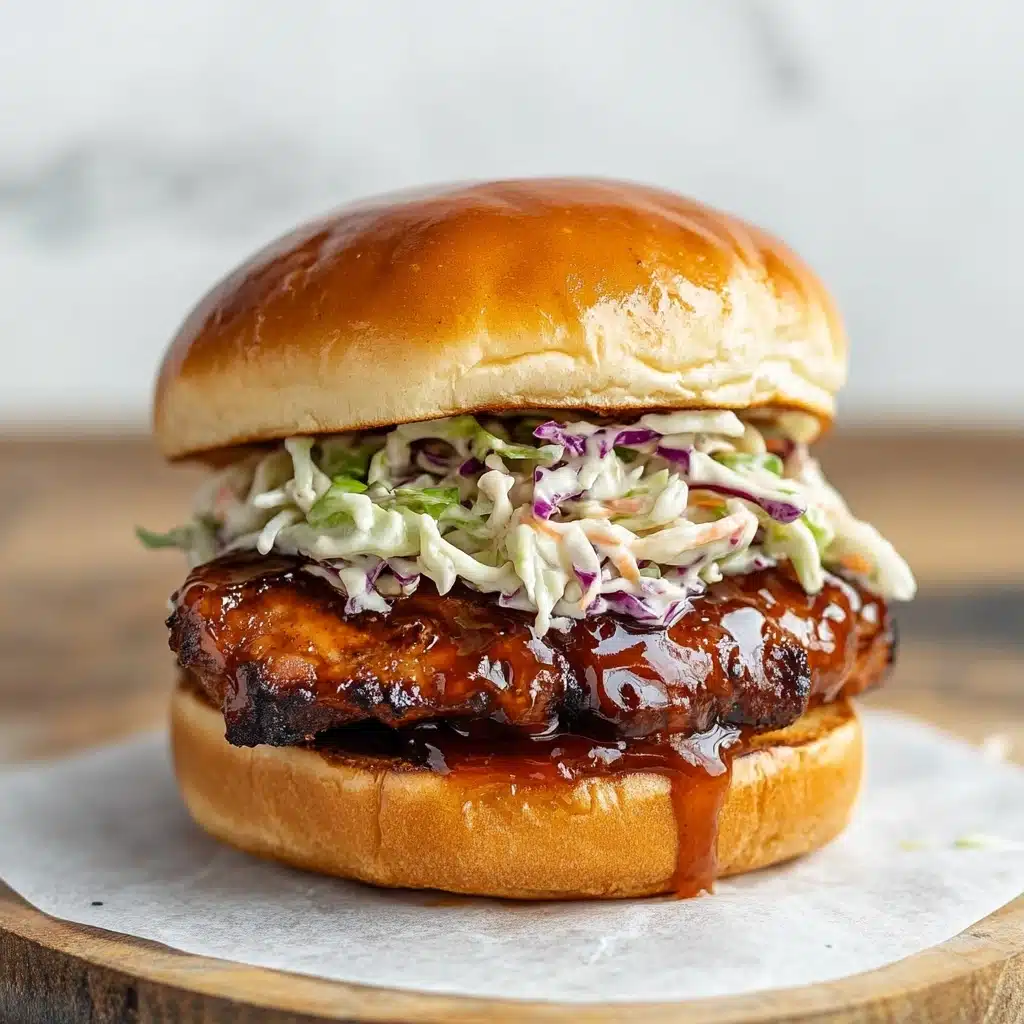 Easy BBQ Chicken Sandwiches Recipe - Recipe Image