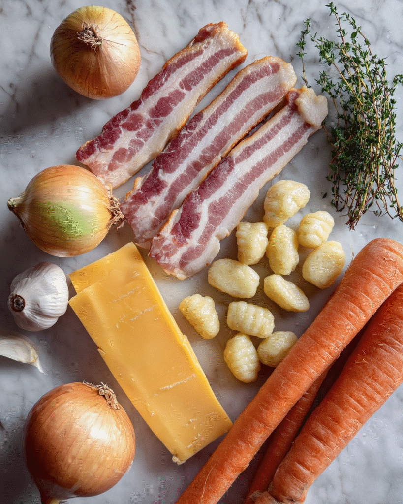 Bacon Cheddar Gnocchi Soup Recipe
