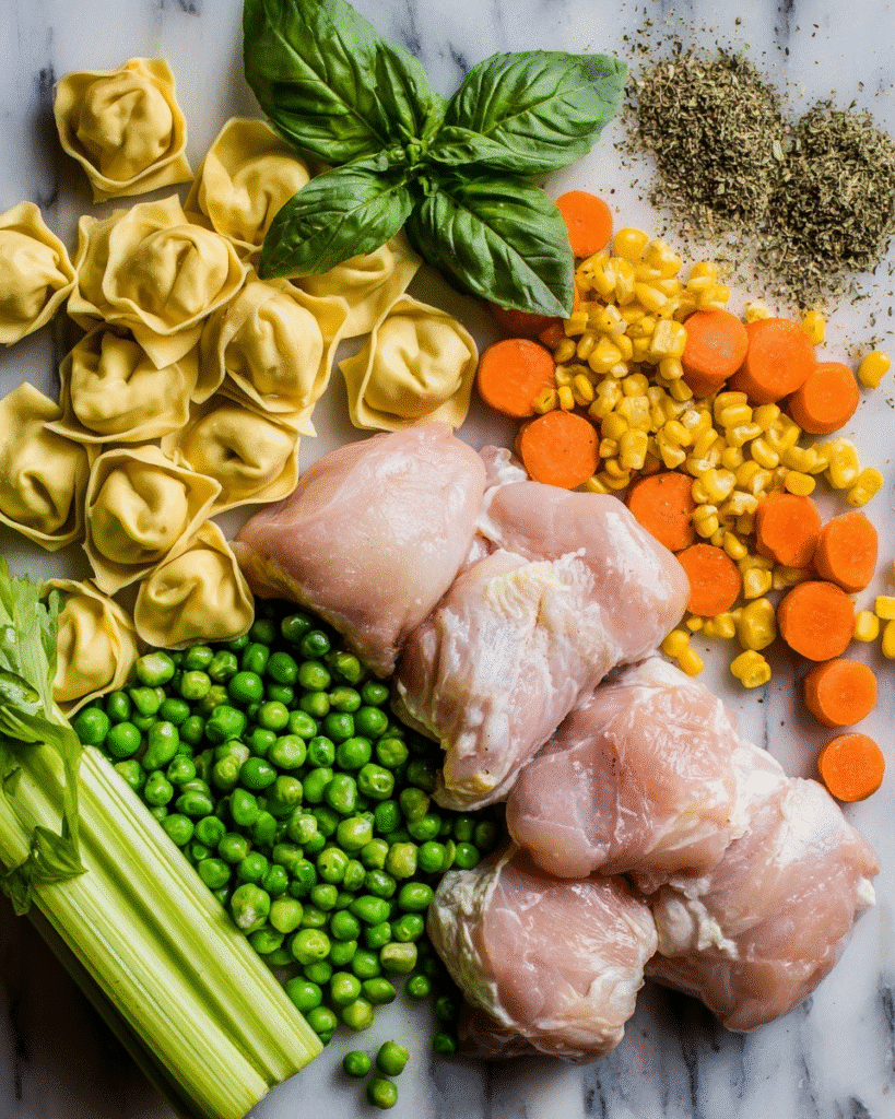 Chicken Tortellini Soup Recipe