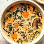 Cozy Autumn Wild Rice Soup Recipe