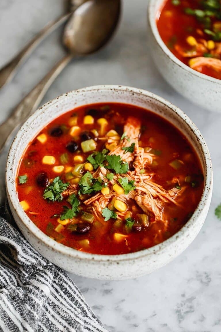 Instant Pot Southwest Chicken Soup Recipe