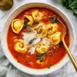 Kale Tortellini Soup Recipe