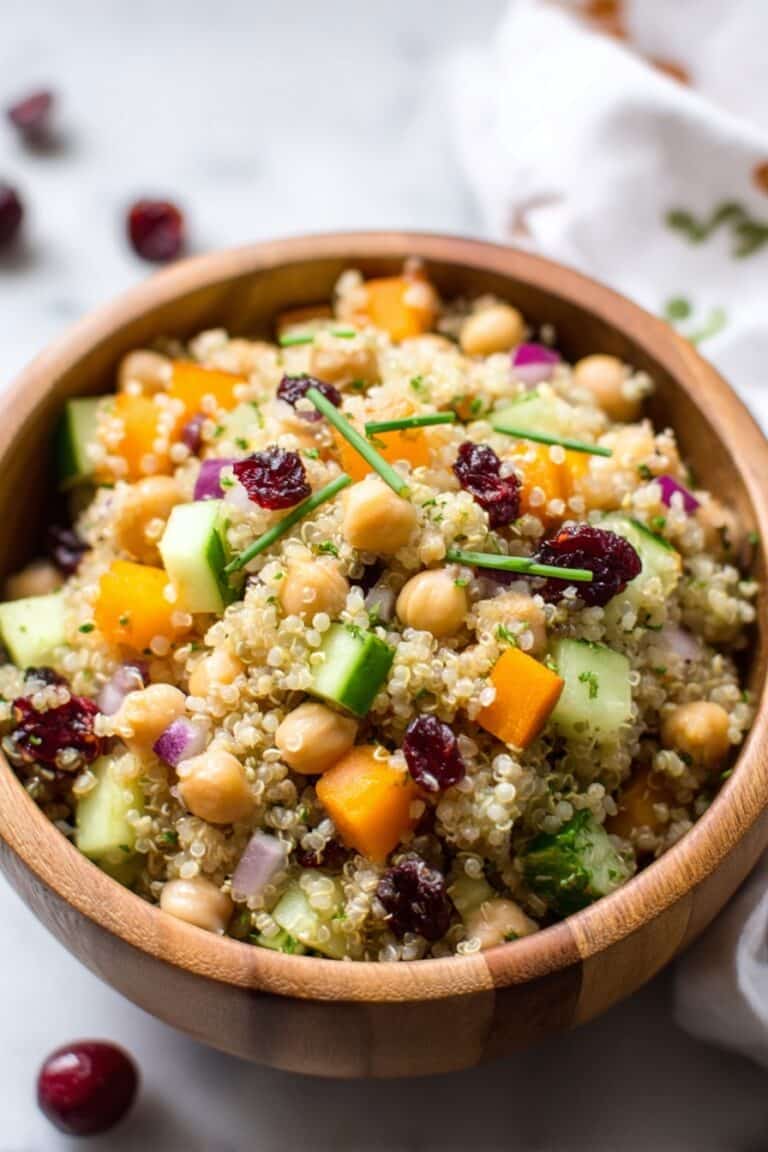 Cranberry Apple Quinoa Salad Recipe