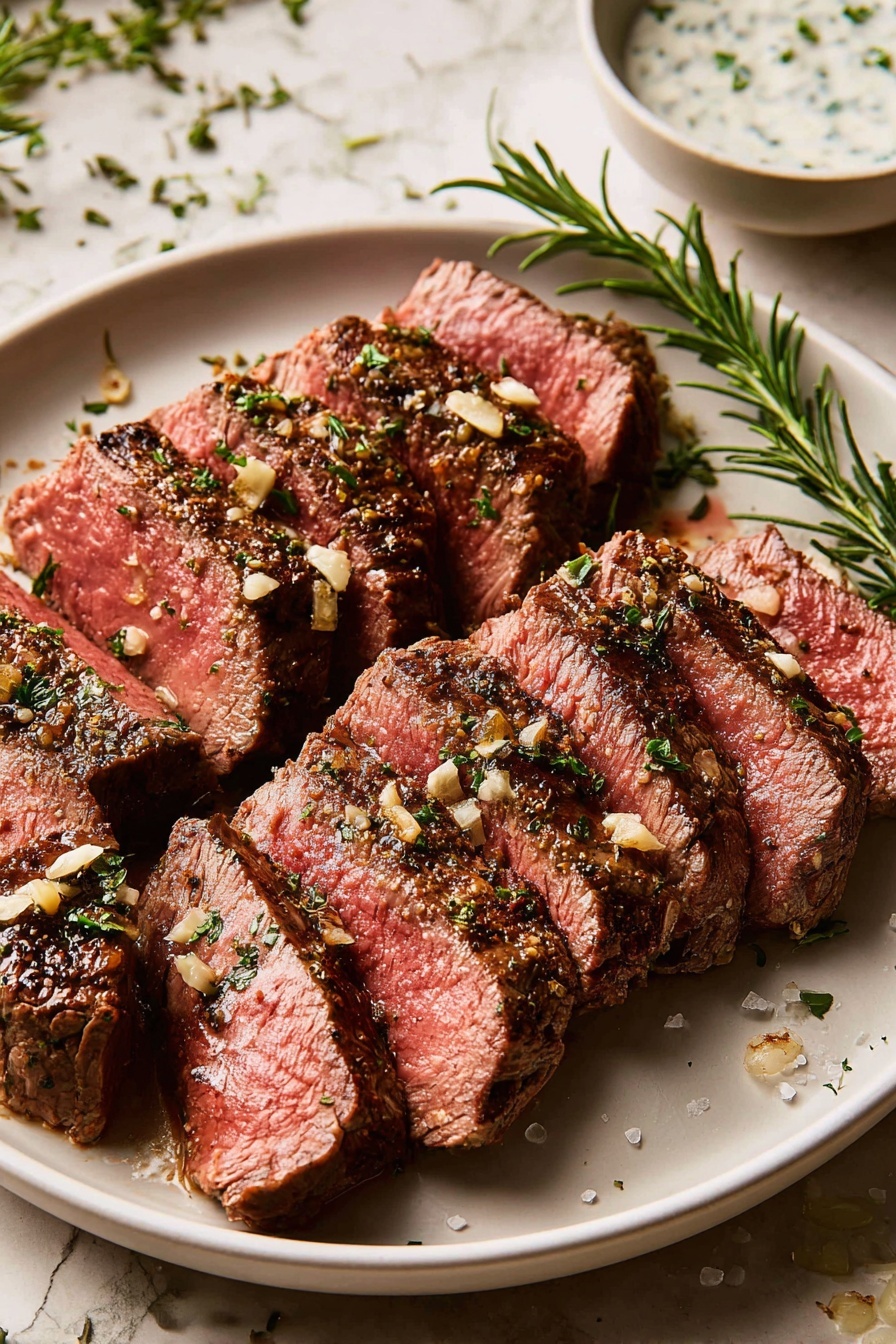 Garlic Butter Beef Tenderloin Recipe