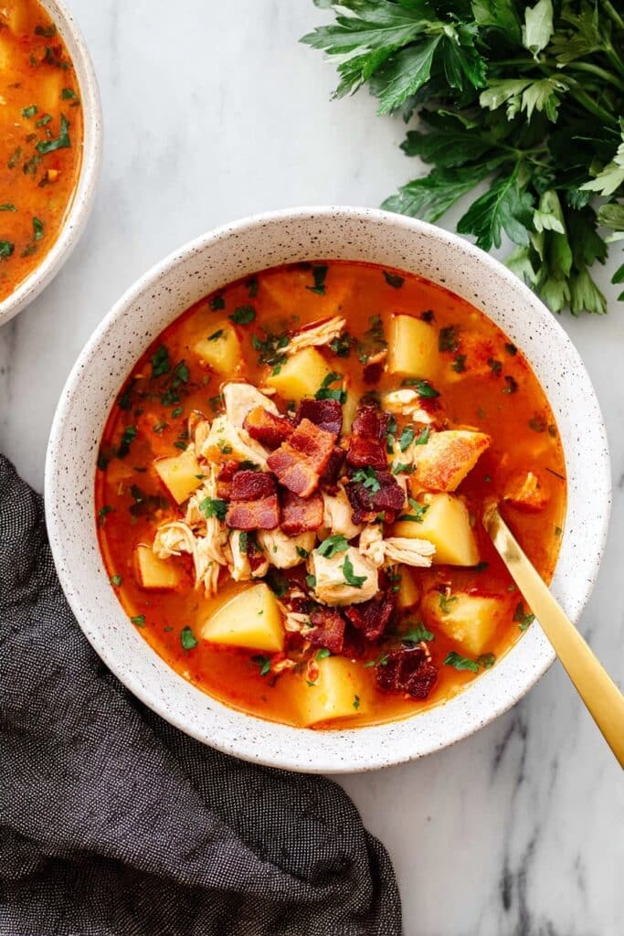 Turkey and Butternut Squash Vegetable Soup Recipe