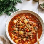 Ground Turkey and Vegetable Soup Recipe