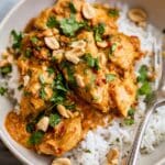 Slow Cooker Peanut Chicken Recipe
