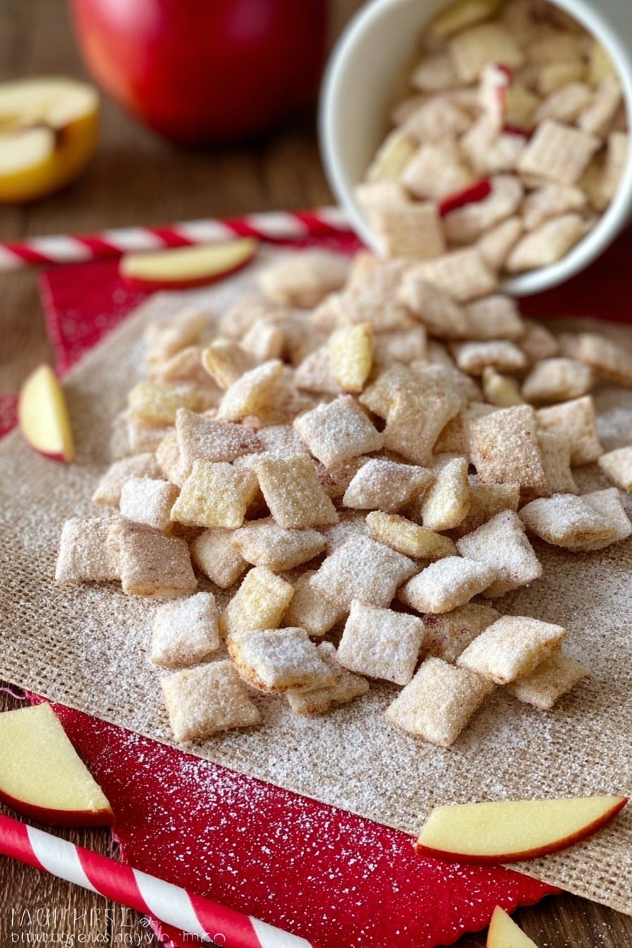 Caramel Apple Puppy Chow Recipe