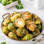 Air Fryer Smashed Brussels Sprouts Recipe