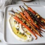 Roasted Carrots with Whipped Ricotta and Hot Honey Recipe