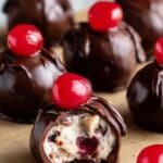Cherry Bourbon Balls Recipe