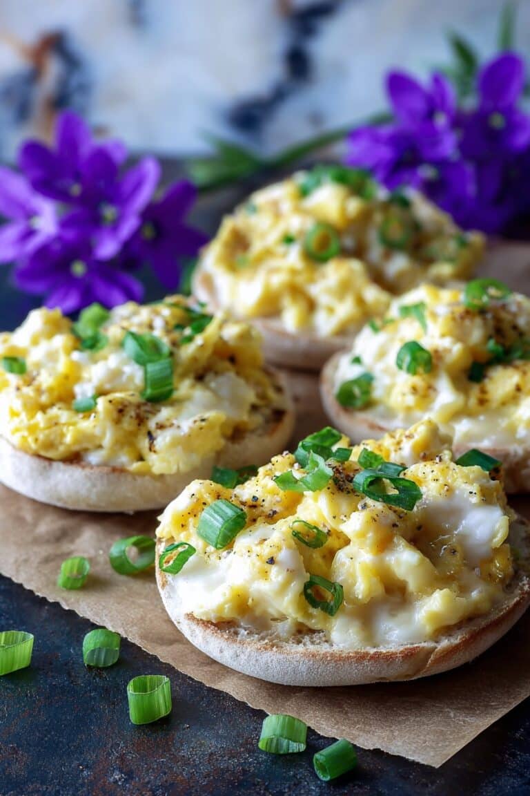 Garlic Herb Boursin Scrambled Egg Bake Recipe