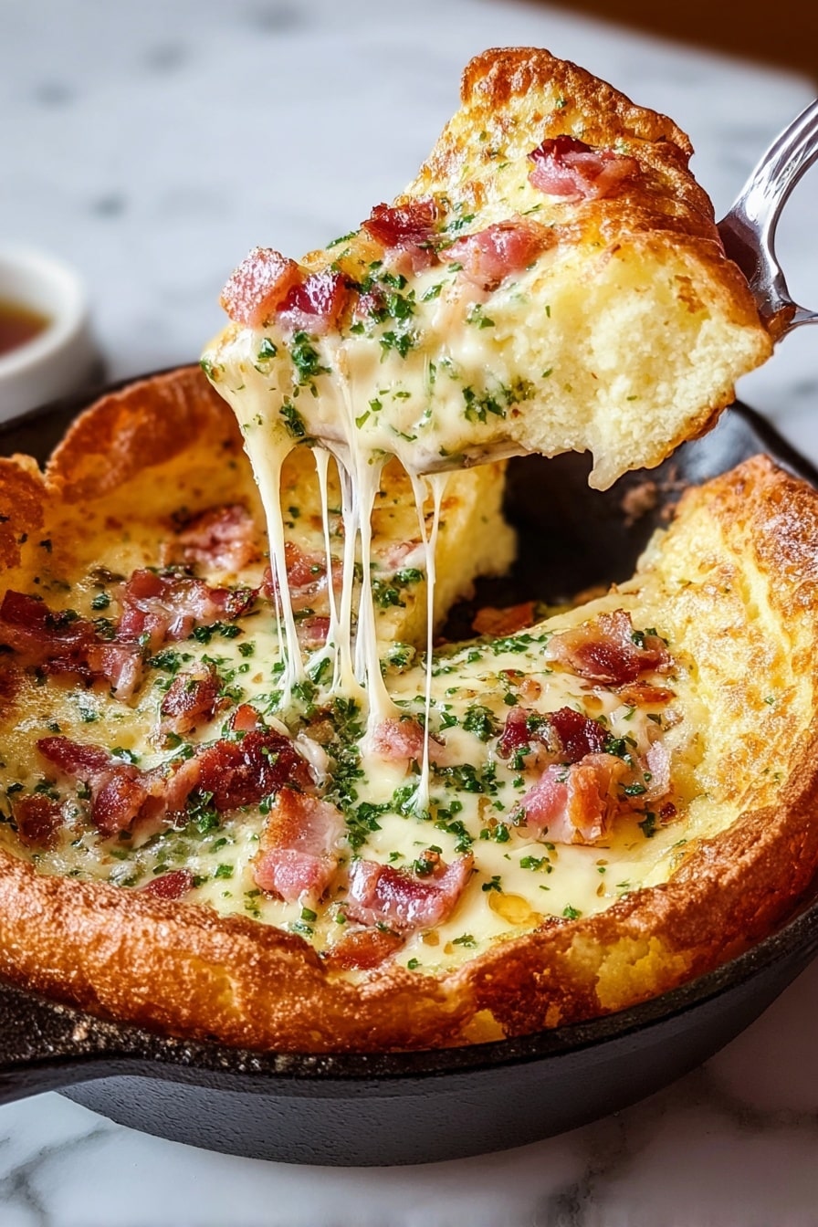 Savory Cheddar & Bacon Dutch Baby: A Delightful Treat Recipe