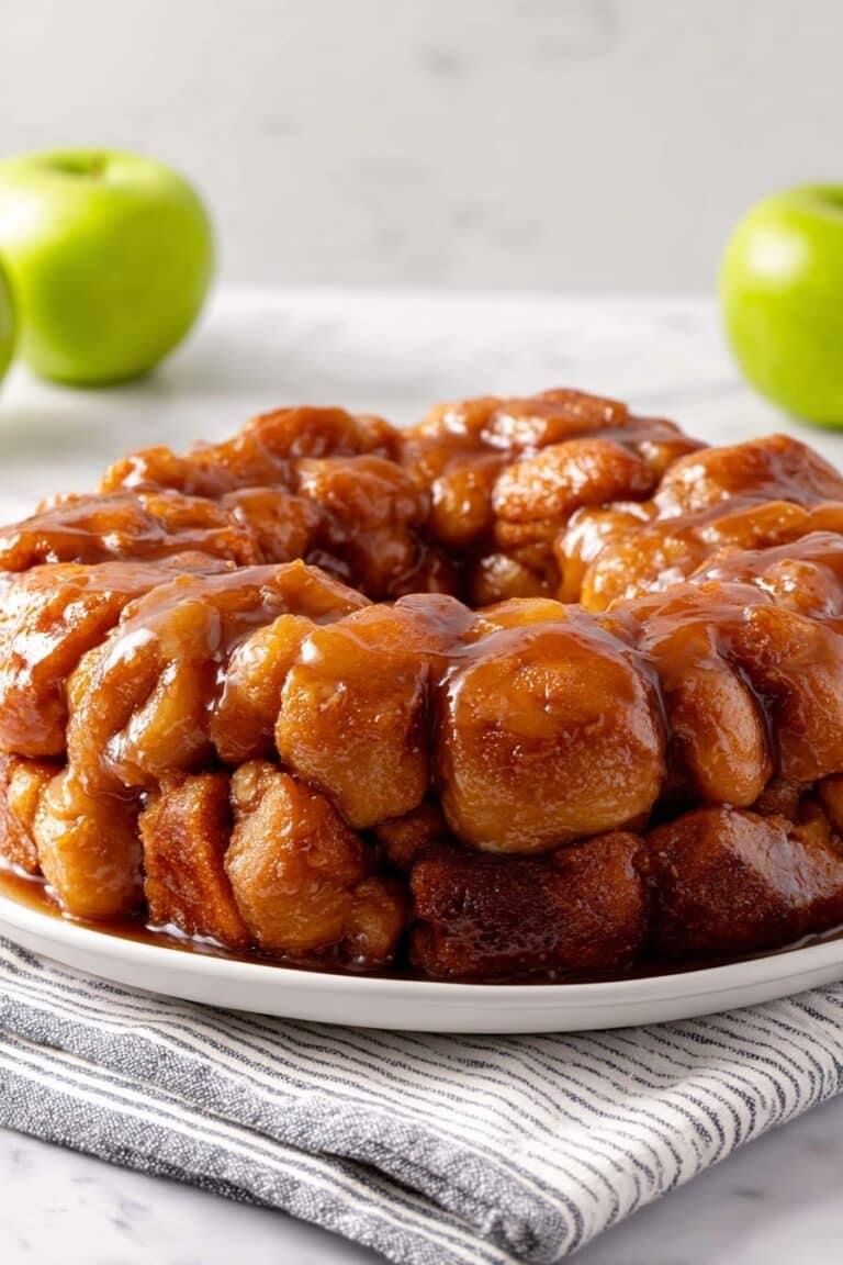 Caramel Apple Monkey Bread Recipe