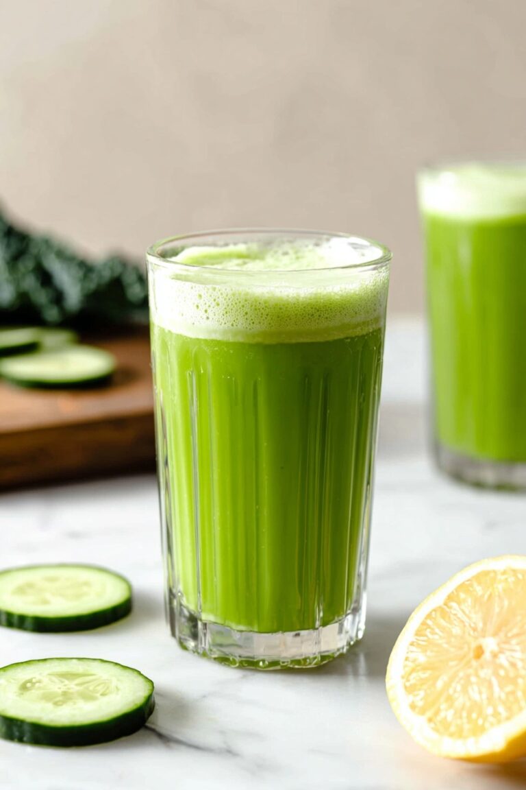 Green Juice Recipe | Delicious, Refreshing & Ready in 10 Minutes Recipe
