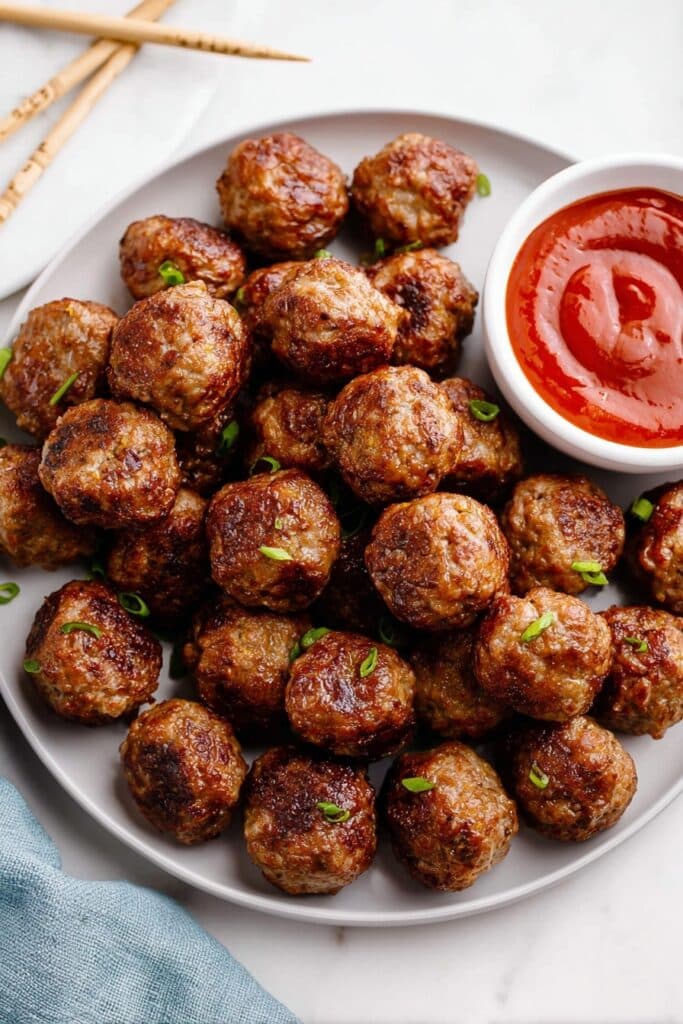 Air Fryer Meatballs Recipe