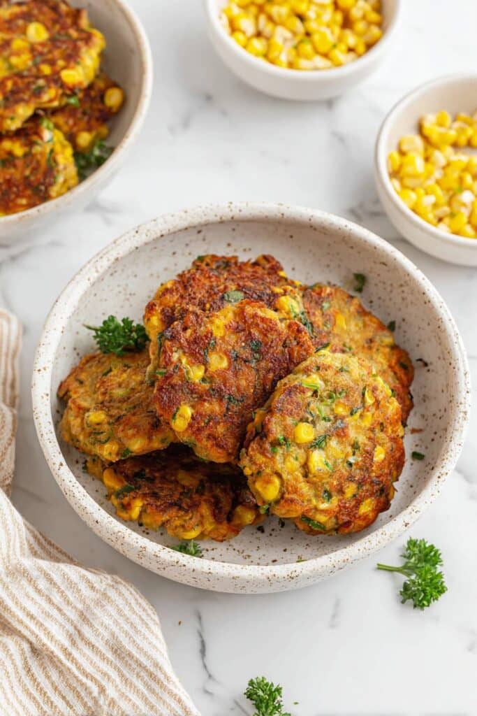 Zucchini Corn Fritters Recipe