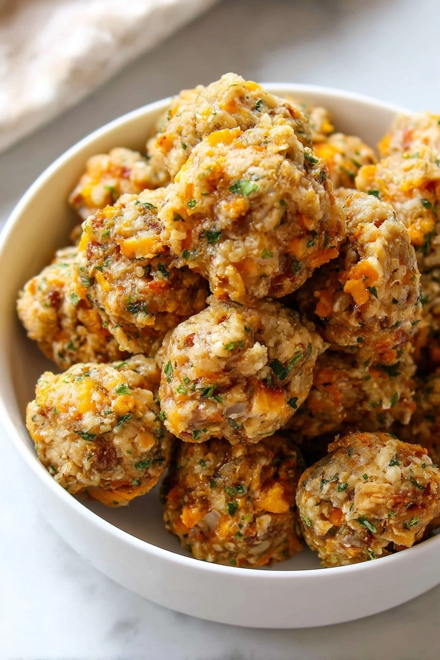 Cream Cheese Sausage Balls Recipe