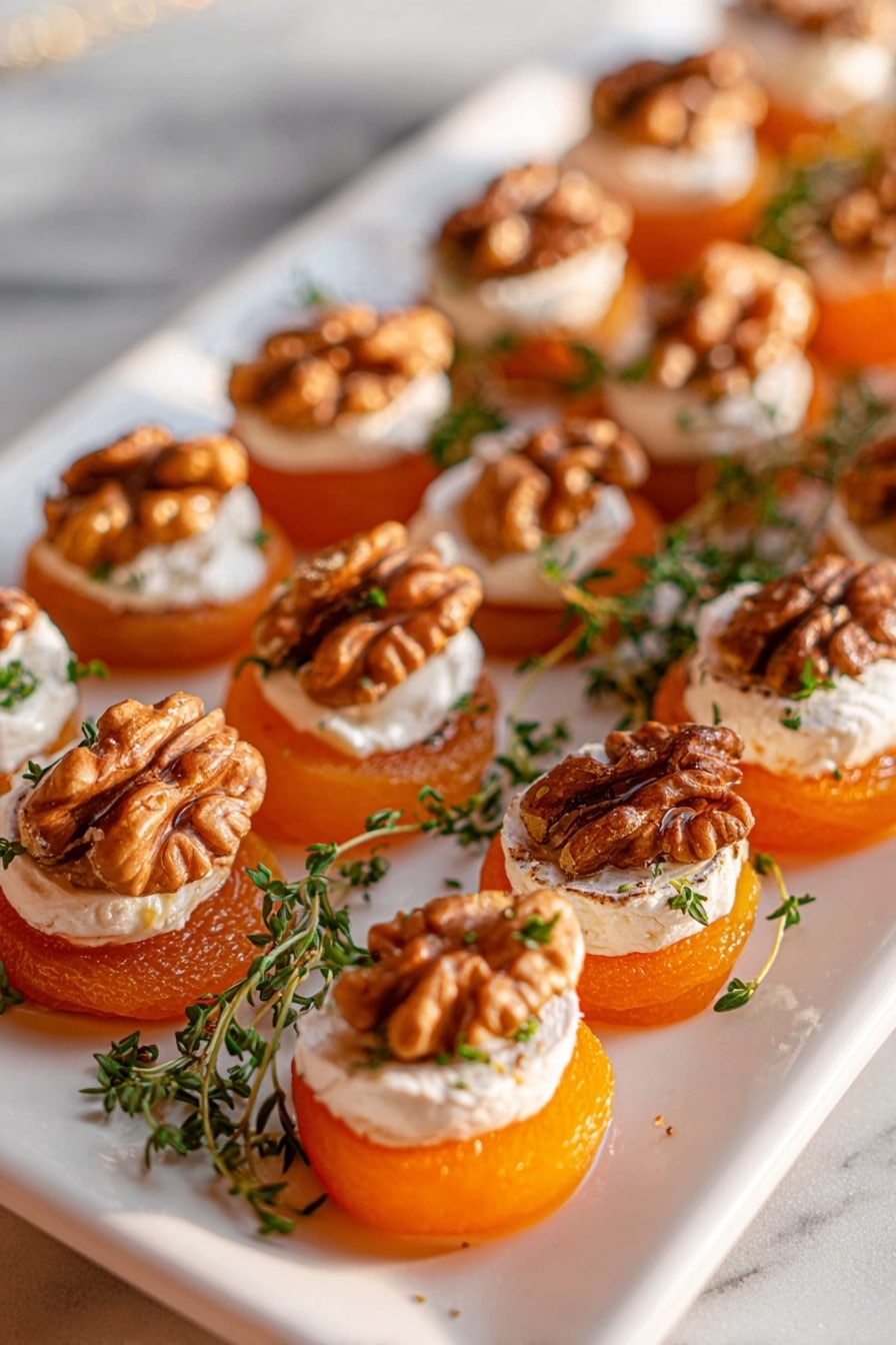 Elegant Apricot and Goat Cheese Appetizers Recipe
