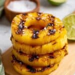 Grilled Pineapple with Lime and Coconut Recipe