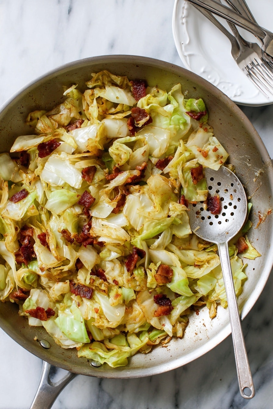 Easy Fried Cabbage Recipe