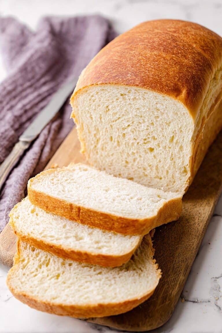 White Sandwich Bread Recipe