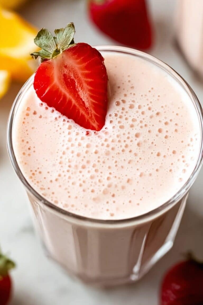 Papaya and Strawberry Smoothie Recipe