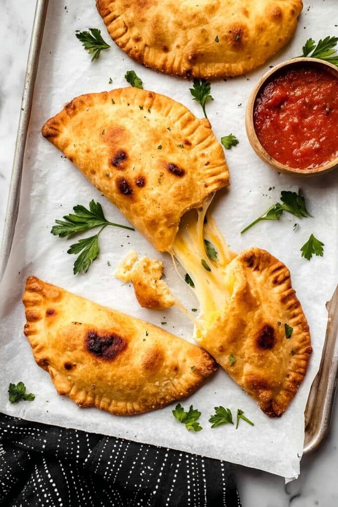 20-Minute Air Fryer Calzones Recipe