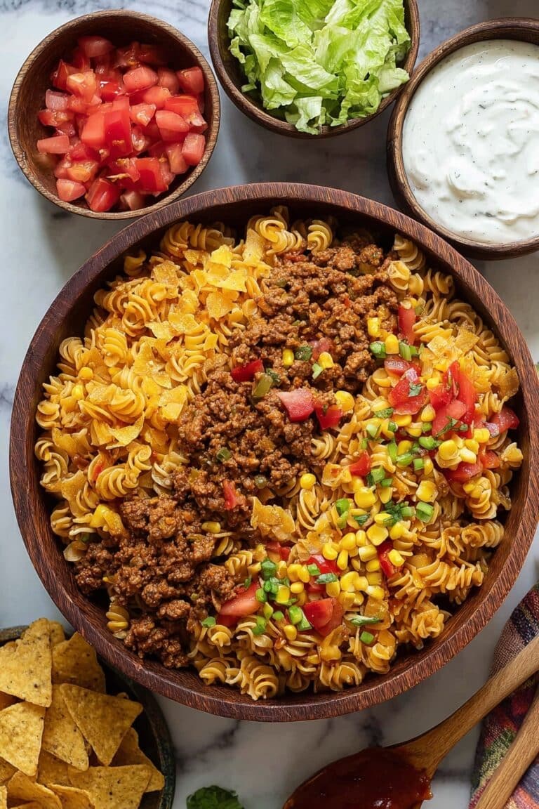Taco Pasta Salad Recipe