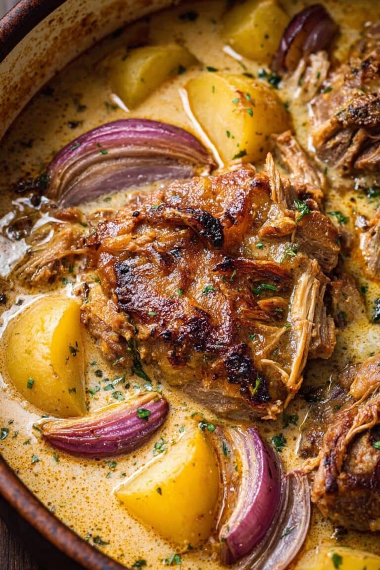 Apple Cider Braised Pork Shoulder Recipe