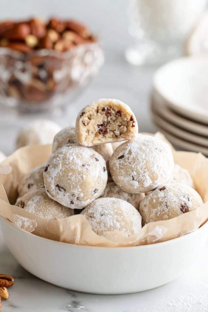 Buttery Pecan Snowball Cookies Recipe