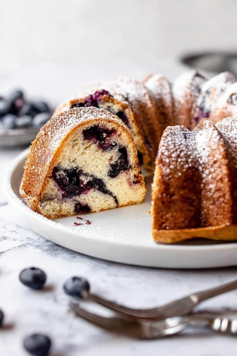 Blueberry Sour Cream Coffee Cake Recipe