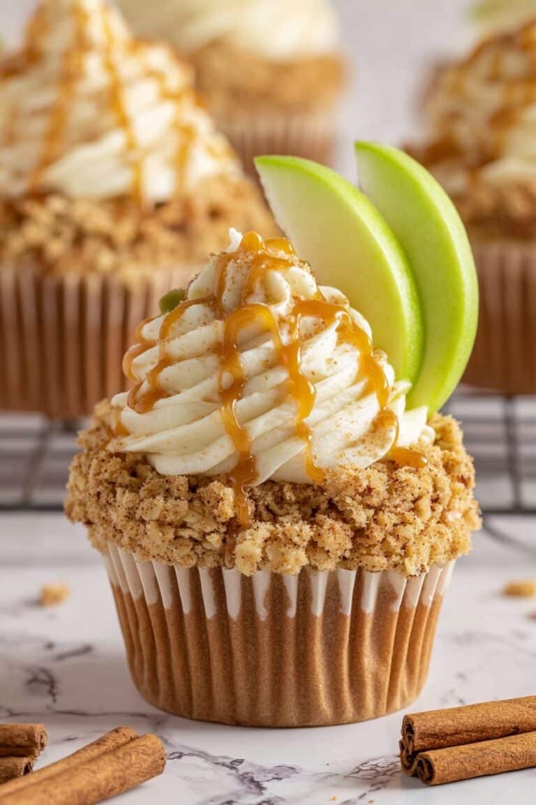 Apple Crumble Cupcakes Recipe