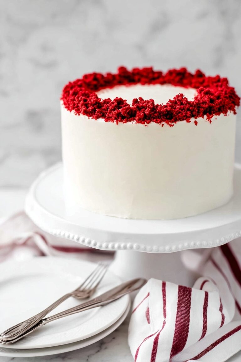 Homemade Red Velvet Cake for Valentine’s Day Recipe