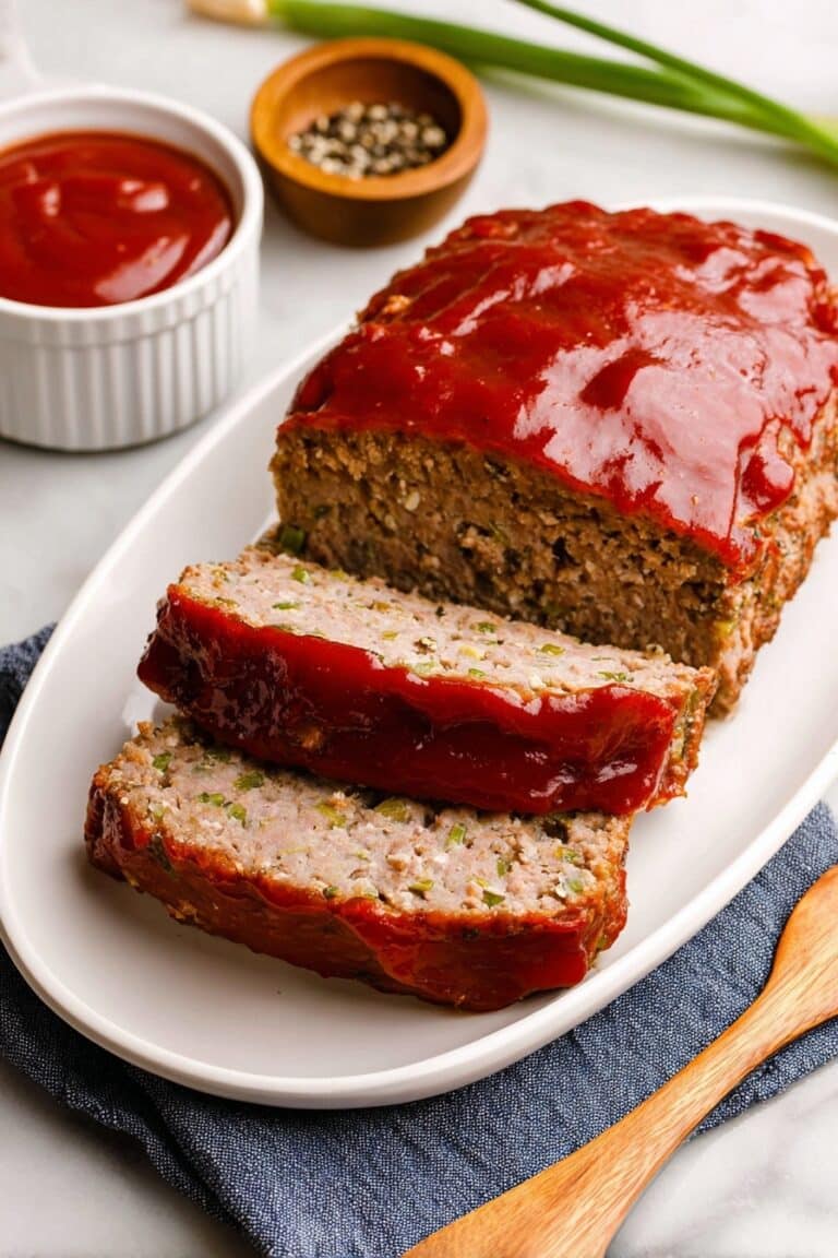 Southern Meatloaf with Tangy Glaze Recipe