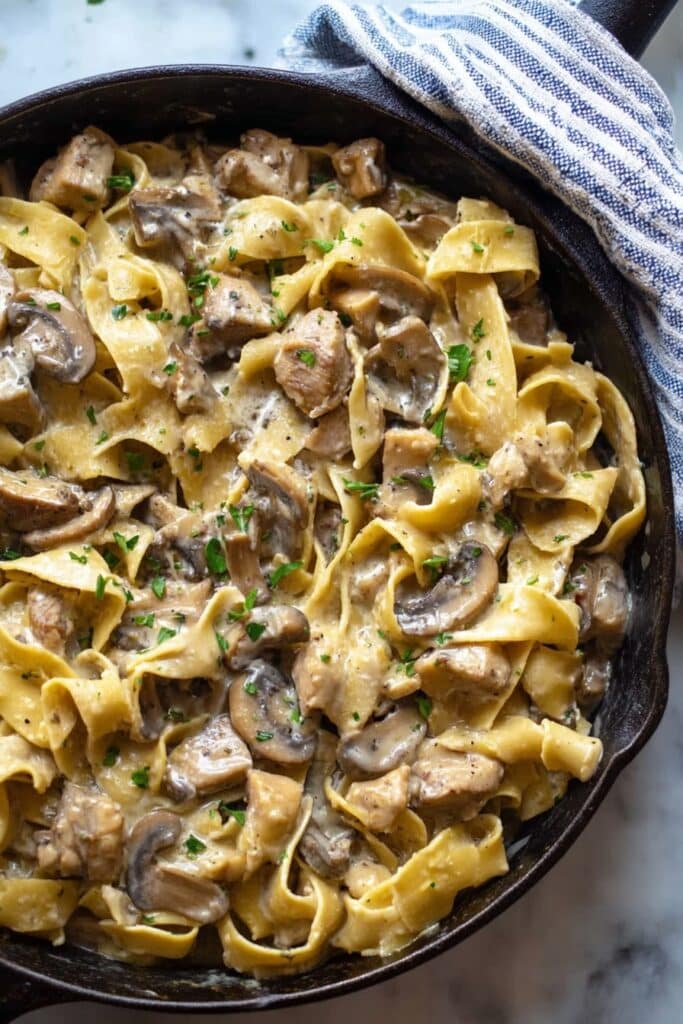 One-Pot Chicken Stroganoff Recipe