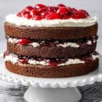 Aunt Becky’s Black Forest Cherry Cake Recipe