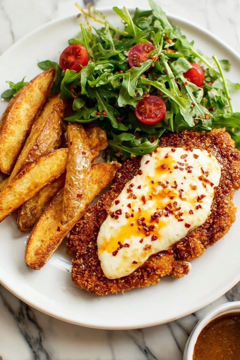 Crispy Hot Honey Feta Chicken Recipe