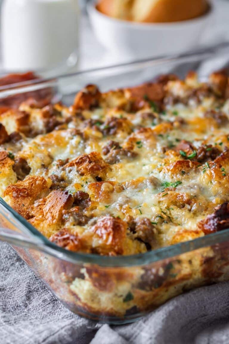 Croissant Breakfast Casserole Recipe