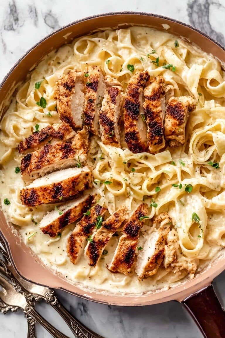 Chicken Fettuccine Alfredo Recipe