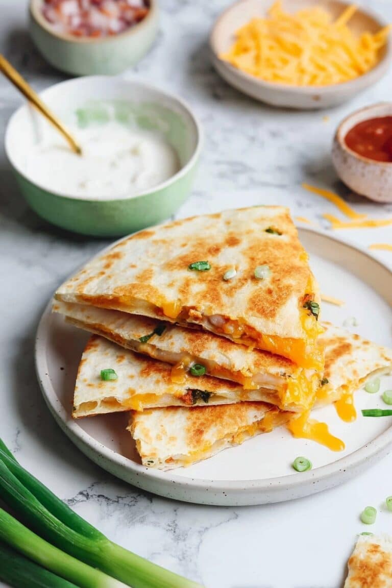 Chicken Bacon Ranch Quesadillas Recipe