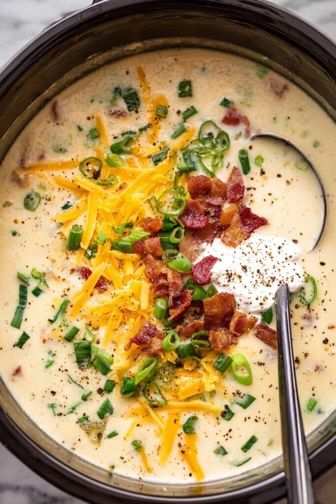 Crockpot Potato Soup Recipe