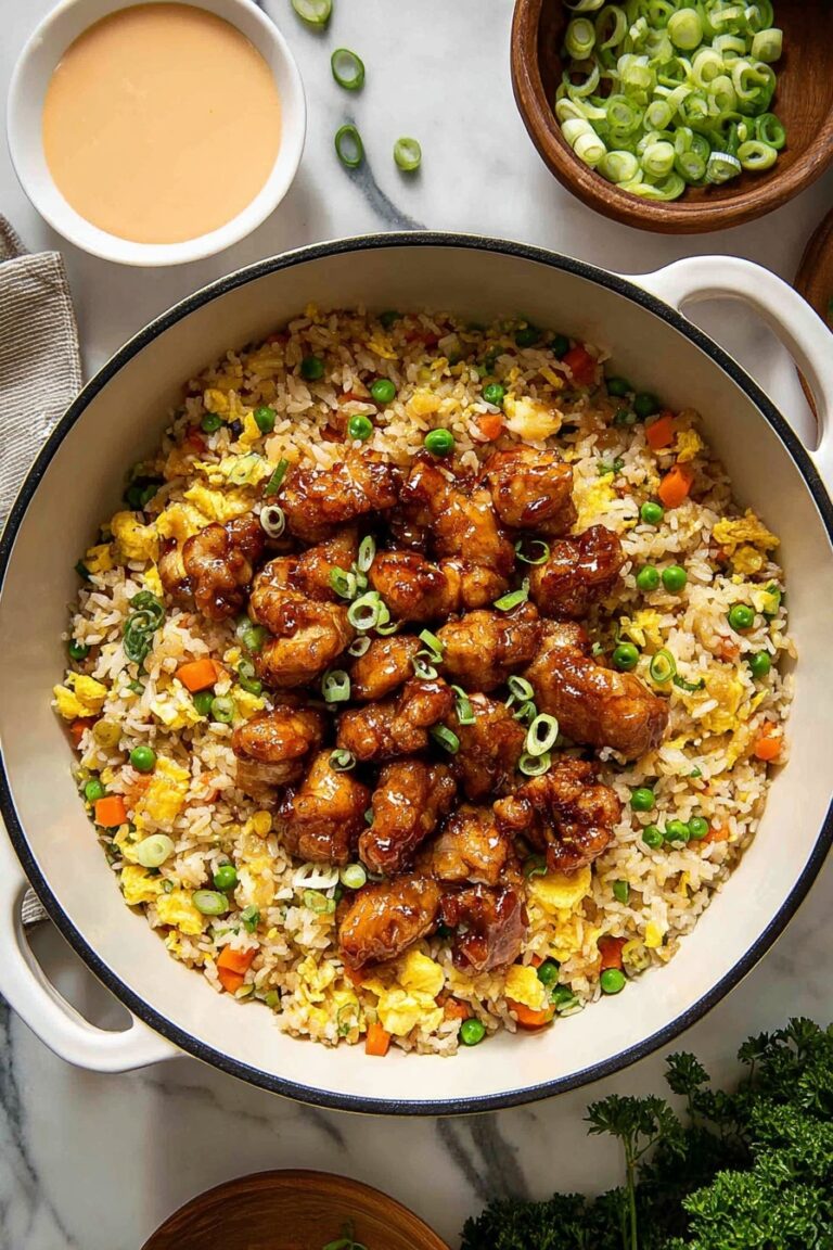 Bang Bang Chicken Fried Rice Recipe