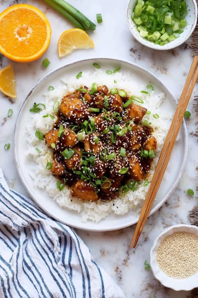 Air Fryer Orange Chicken Recipe